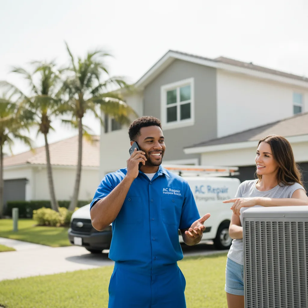 AC Repair Pompano Beach customer support in Pomona